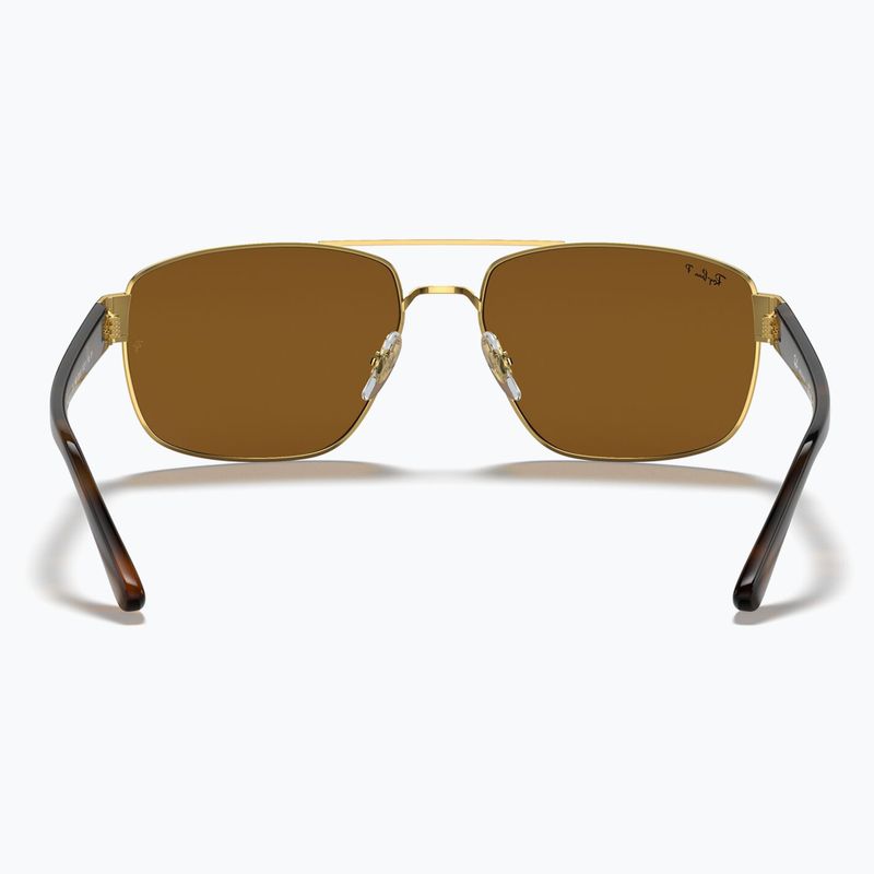 Okulary przeciwsłoneczne Ray-Ban RB3663 arista gold/brown 5