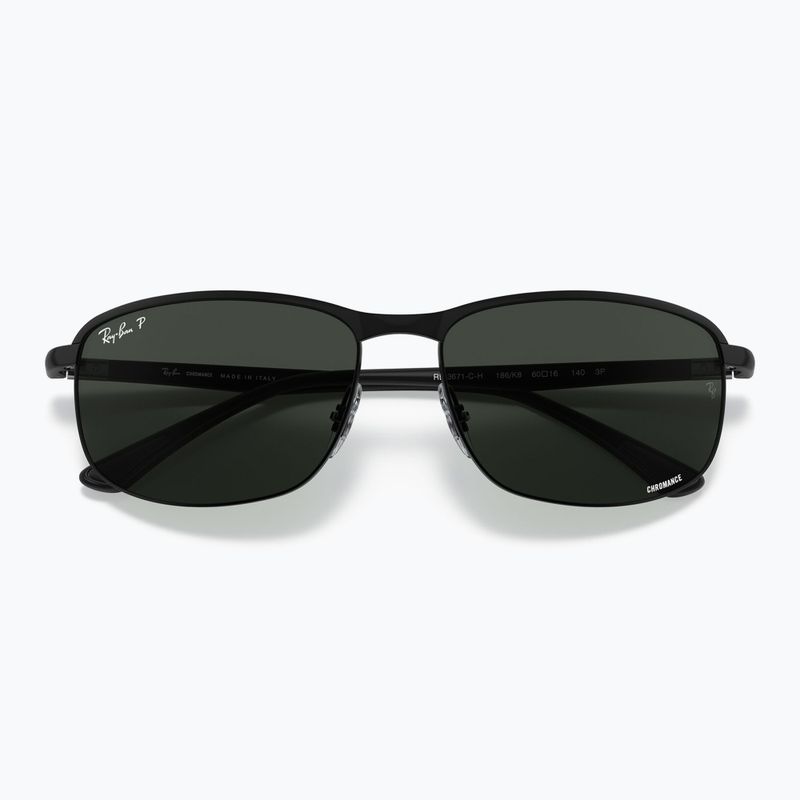 Okulary przeciwsłoneczne Ray-Ban Rb3671 Polarized+ Lenses black/dark grey polarized+ 3