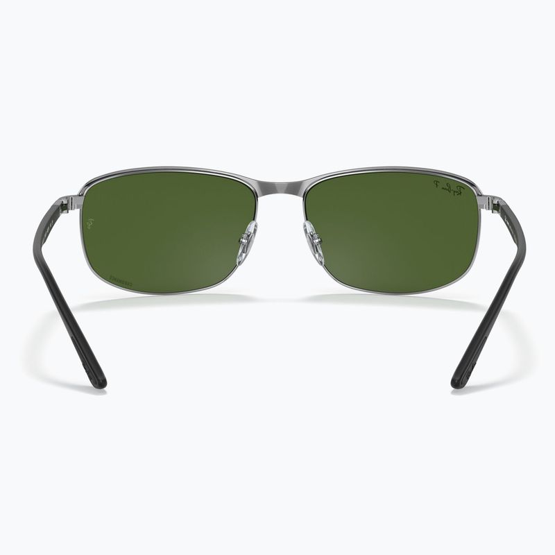 Okulary przeciwsłoneczne Ray-Ban Rb3671 Polarized+ Lenses black silver/dark green polarized+ 5
