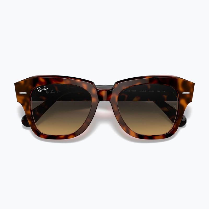 Okulary przeciwsłoneczne Ray-Ban State Street brown/brown gradient 3