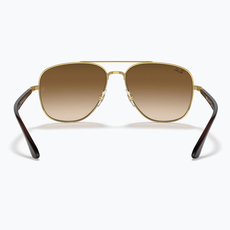 Okulary przeciwsłoneczne Ray-Ban RB3683 arista gold/brown 5