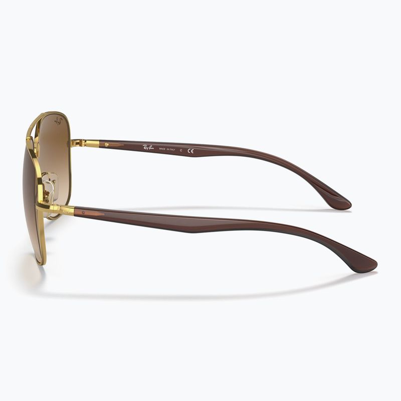 Okulary przeciwsłoneczne Ray-Ban RB3683 arista gold/brown 7