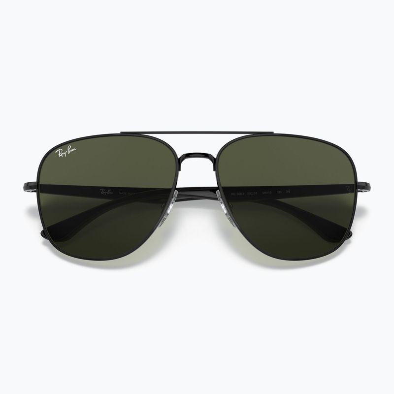 Okulary przeciwsłoneczne Ray-Ban RB3683 black/grenn g-15 3