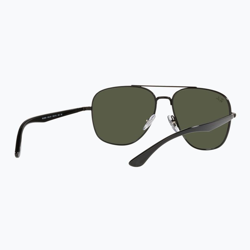 Okulary przeciwsłoneczne Ray-Ban RB3683 black/grenn g-15 6