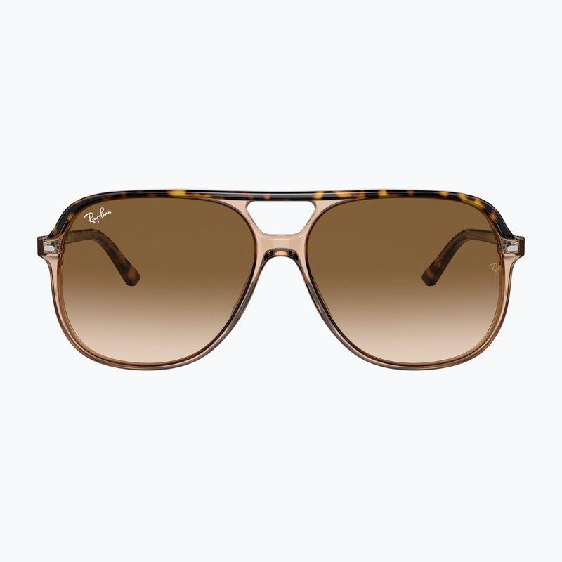 Okulary przeciwsłoneczne Ray-Ban Bill havana brown/transparent brown 2