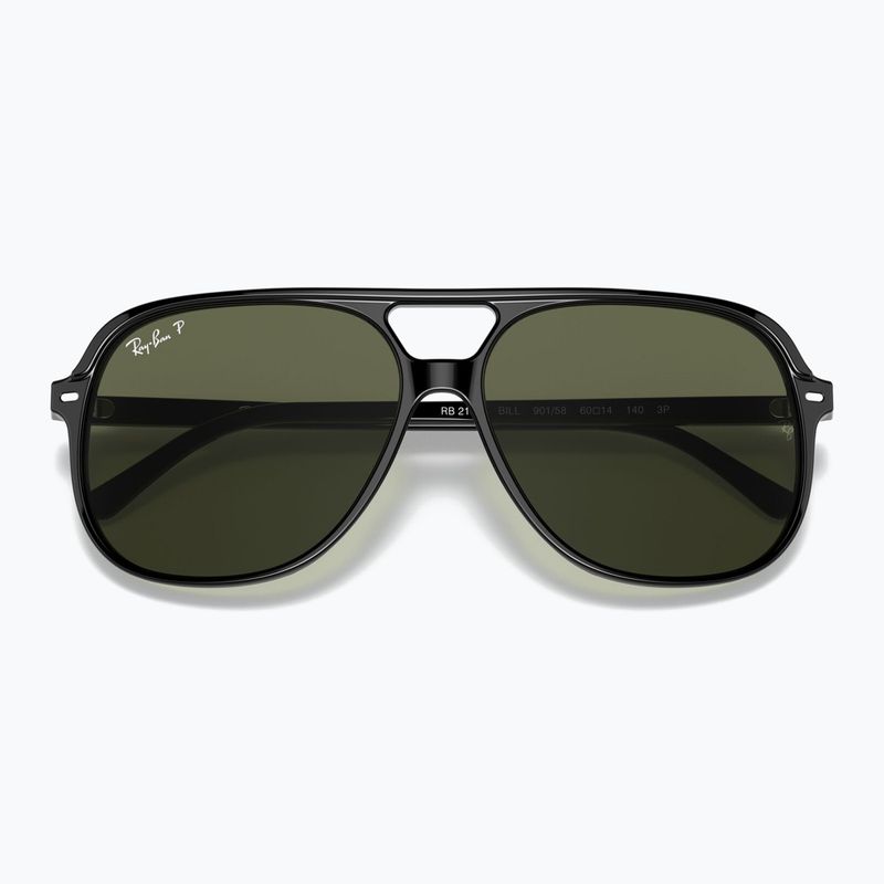 Okulary przeciwsłoneczne Ray-Ban Bill black/green g-15 3