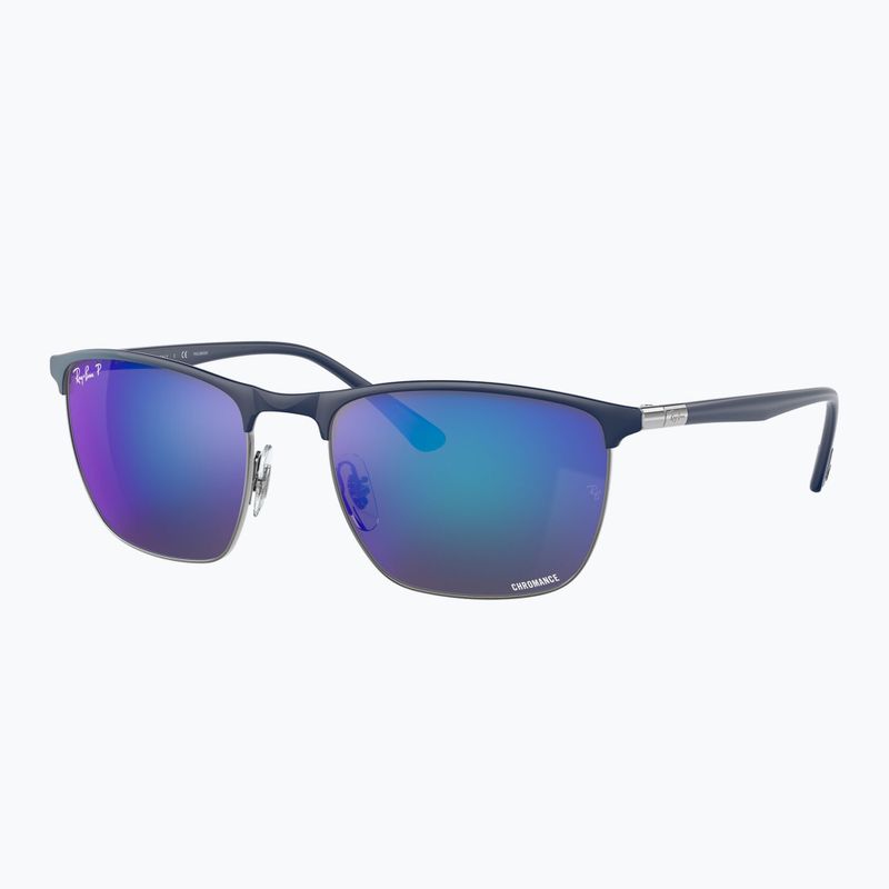 Okulary przeciwsłoneczne Ray-Ban RB3686 Polarized+ Lenses blue/blue polarized+ 4