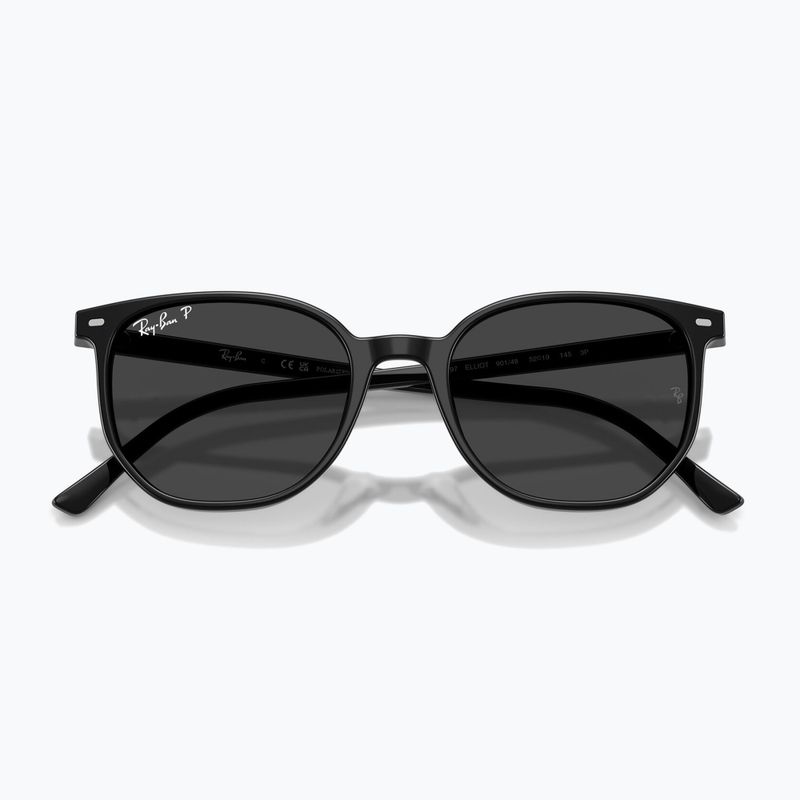 Okulary przeciwsłoneczne Ray-Ban Elliot black/black polarized 3
