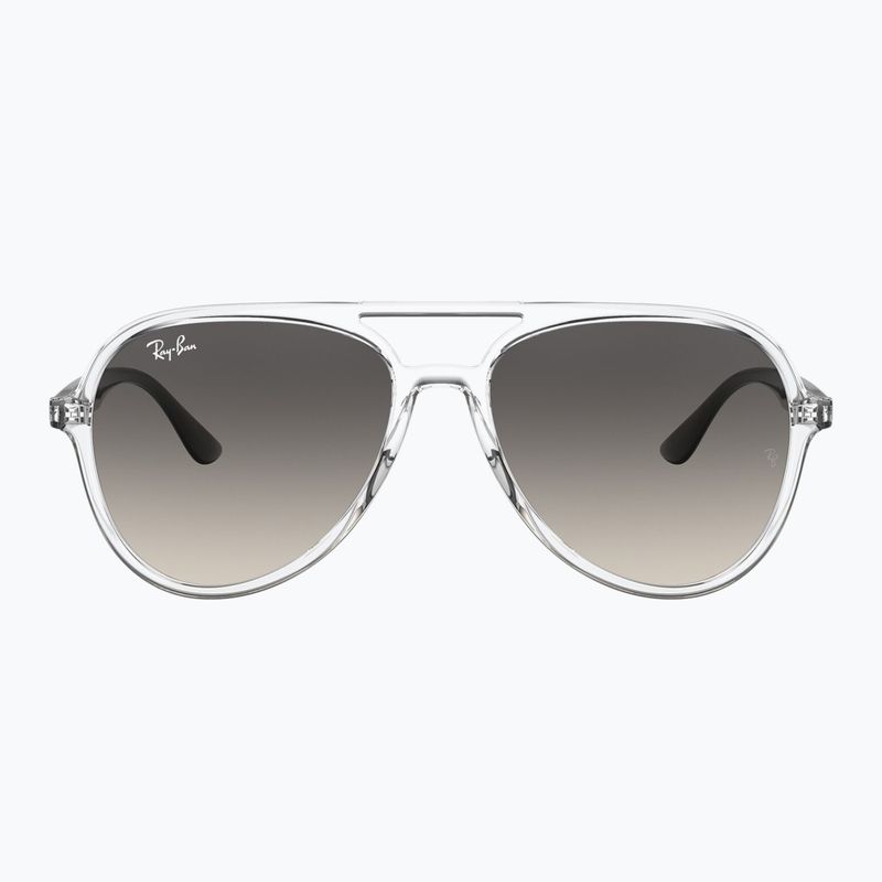 Okulary przeciwsłoneczne Ray-Ban RB4376 polarized transparent/grey gradient 2