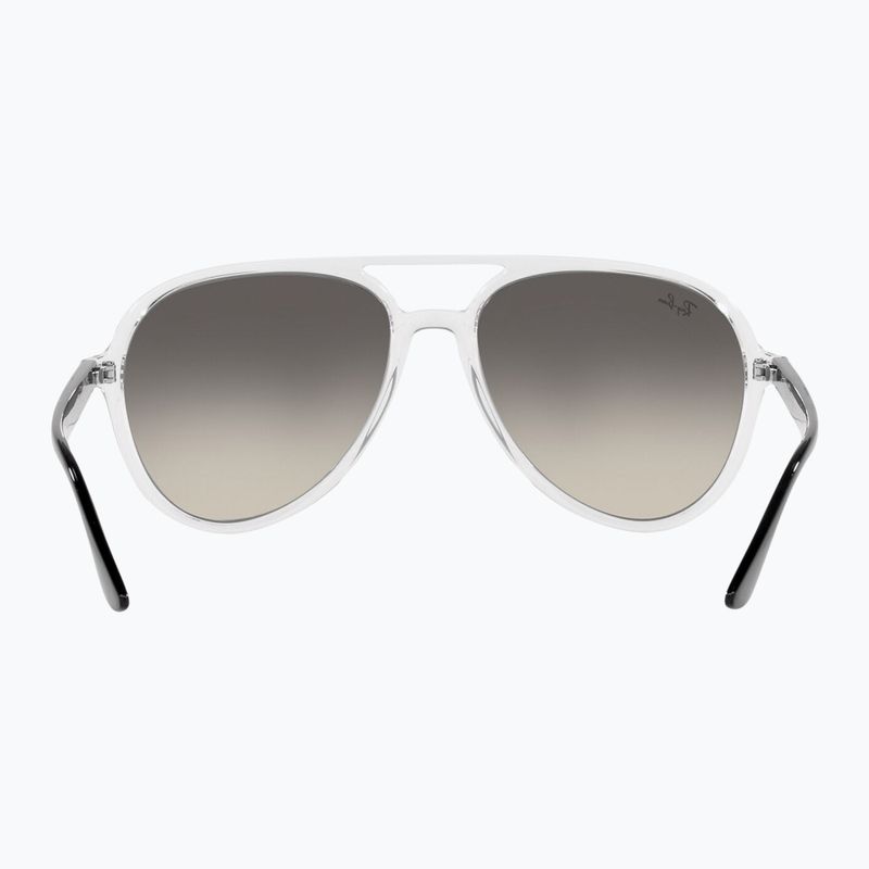 Okulary przeciwsłoneczne Ray-Ban RB4376 polarized transparent/grey gradient 3