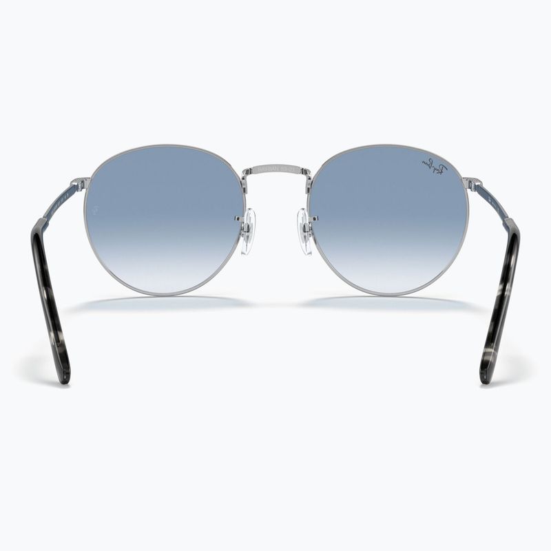 Okulary przeciwsłoneczne Ray-Ban New Round silver/blue 5