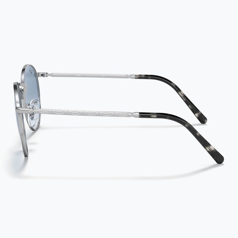 Okulary przeciwsłoneczne Ray-Ban New Round silver/blue 7