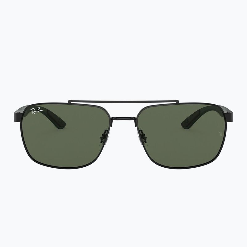 Okulary przeciwsłoneczne Ray-Ban RB3701 black/dark green 2