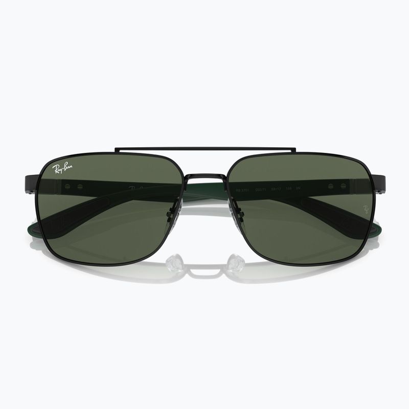 Okulary przeciwsłoneczne Ray-Ban RB3701 black/dark green 3