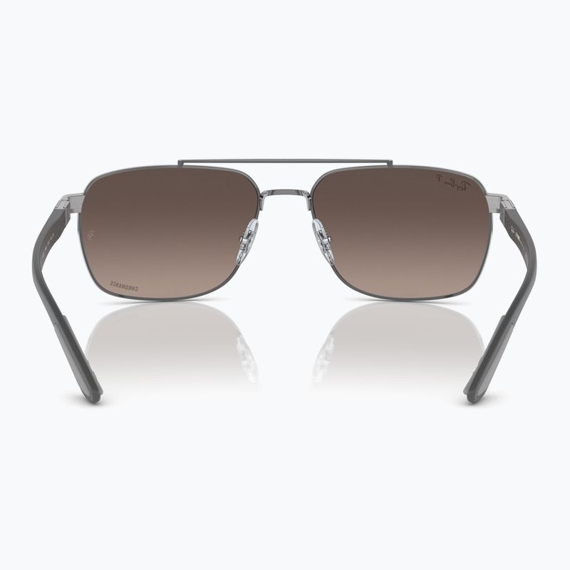Okulary przeciwsłoneczne Ray-Ban RB3701 Polarized+ Lenses brass/grey polarized+ 5