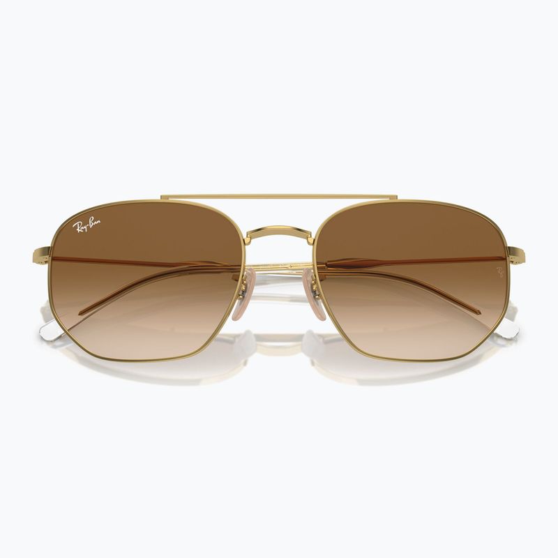 Okulary przeciwsłoneczne Ray-Ban RB3707 Polarized+ Lenses arista gold/brown 3