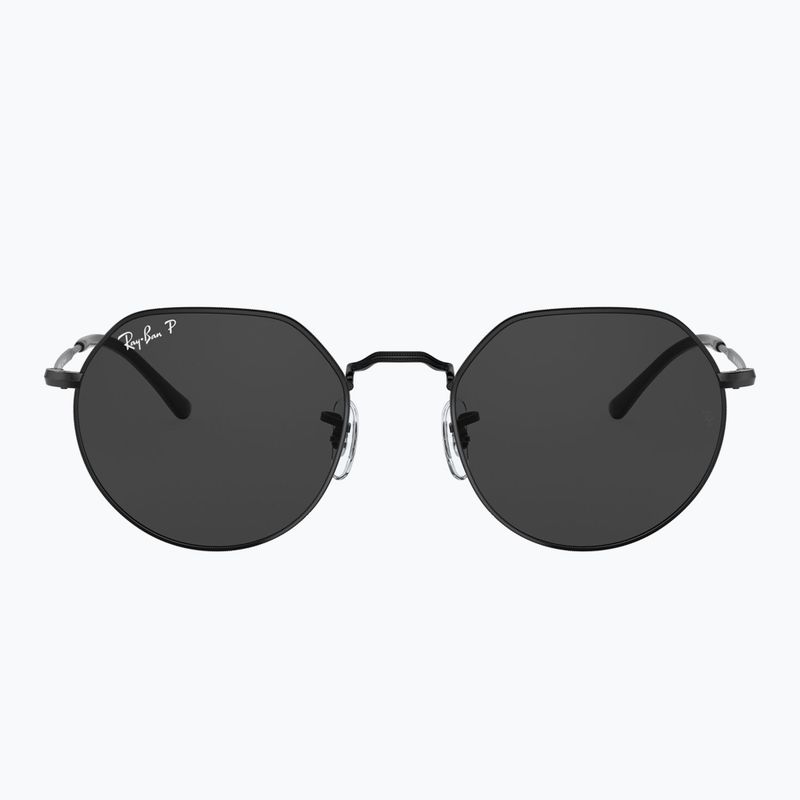 Okulary przeciwsłoneczne Ray-Ban Jack black/black polarized 2
