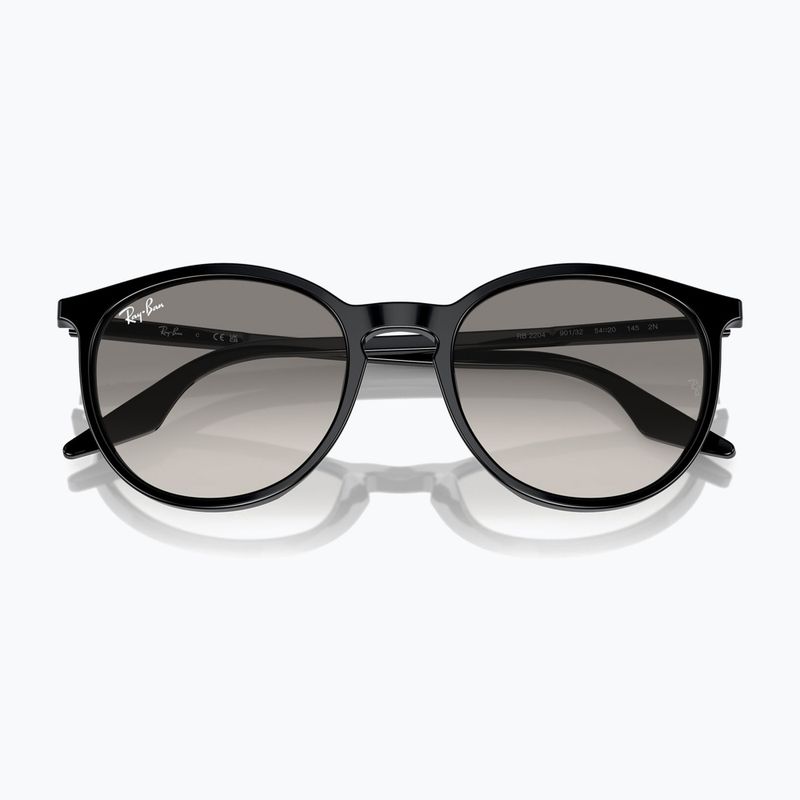 Okulary przeciwsłoneczne Ray-Ban RB2204 black/light grey 3