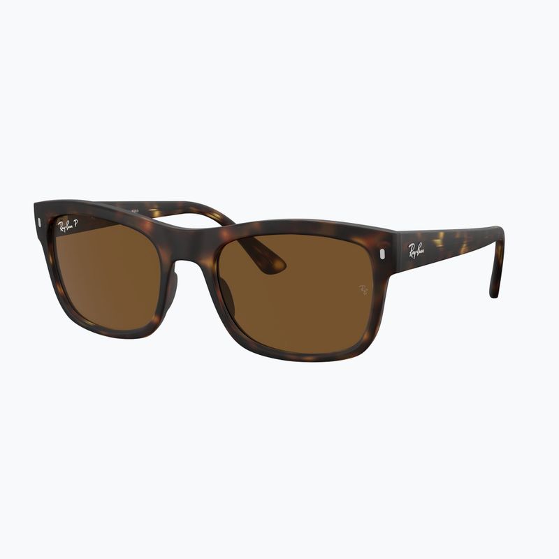 Okulary przeciwsłoneczne Ray-Ban RB4428 havana matt/brown polarized 4