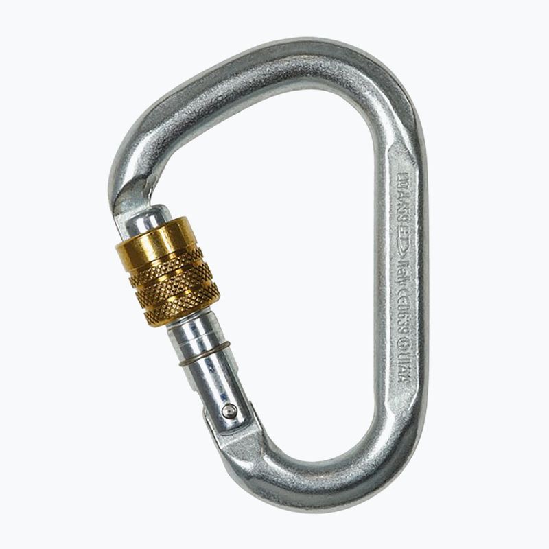 Karabinek Climbing Technology Snappy Steel SG silver/ gold