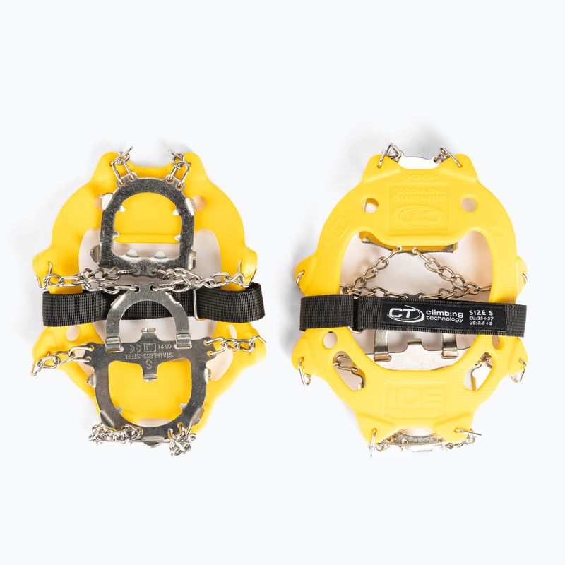 Raczki na buty Climbing Technology Ice Traction Plus yellow 2