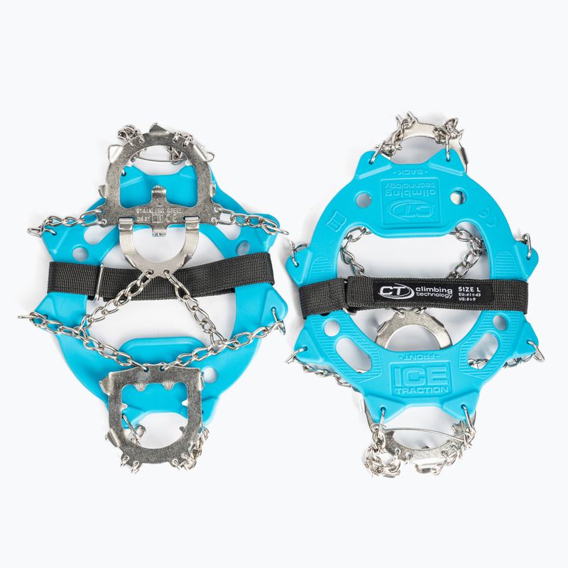 Raczki na buty Climbing Technology Ice Traction Plus blue 2