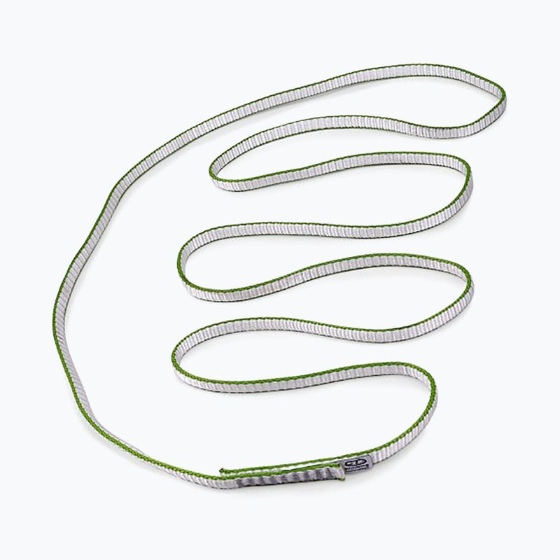 Taśma wspinaczkowa Climbing Technology Looper Dy 120 cm white/green