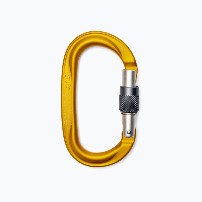 Karabinek Climbing Technology Pillar Pro SG yellow