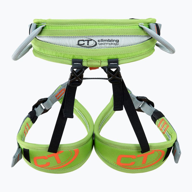 Uprząż wspinaczkowa Climbing Technology Ascent grey/green