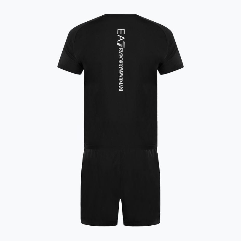 Zestaw koszulka + spodenki EA7 Emporio Armani Ventus7 Travel black 2