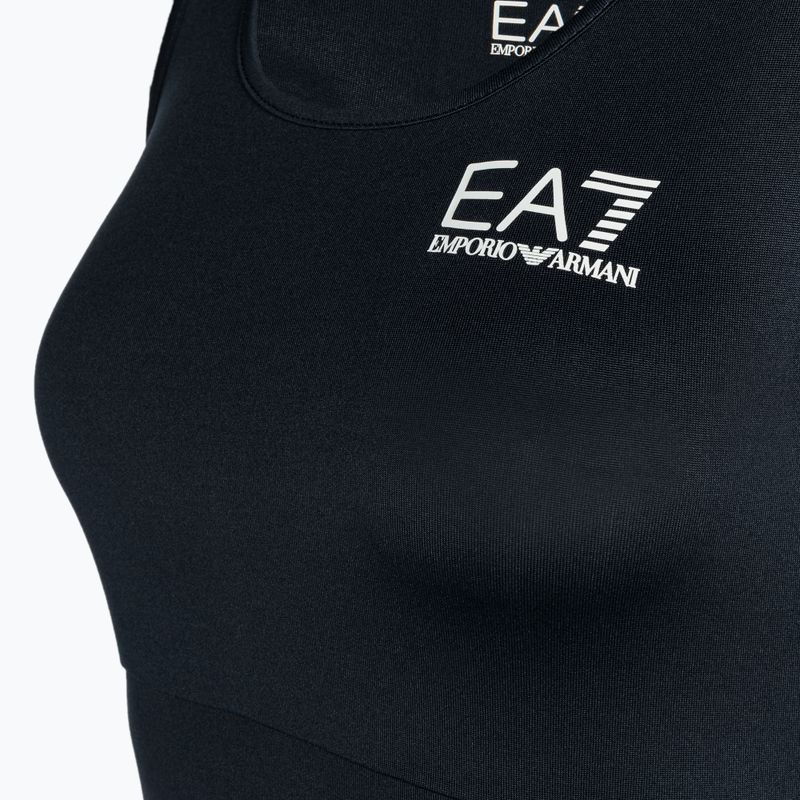 Biustonosz treningowy EA7 Emporio Armani Tennis Pro Classic Medium Support navy blue 4