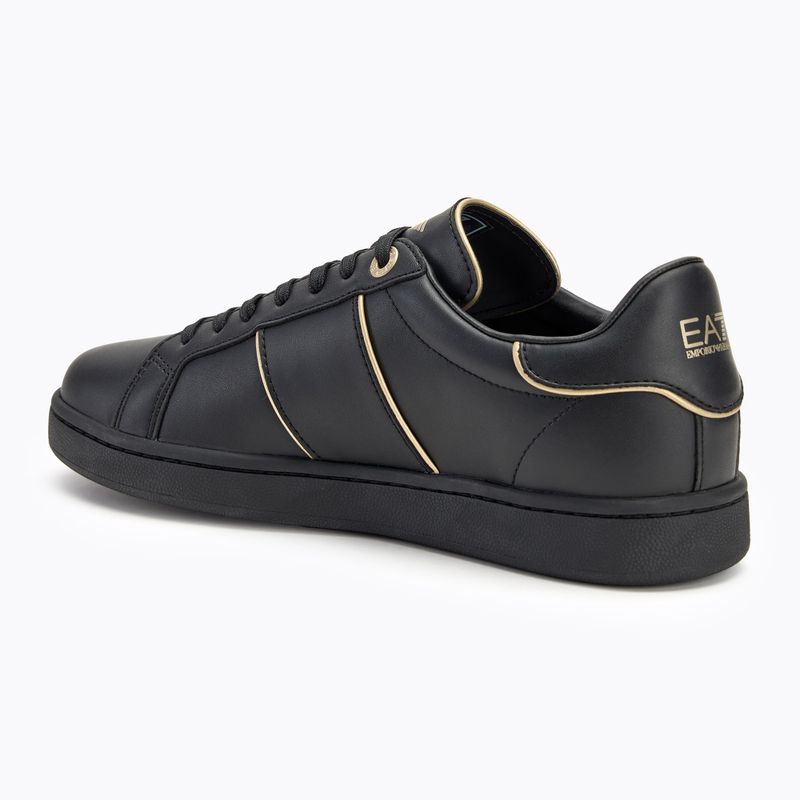 Buty EA7 Emporio Armani Classic Logo triple black/ gold 3