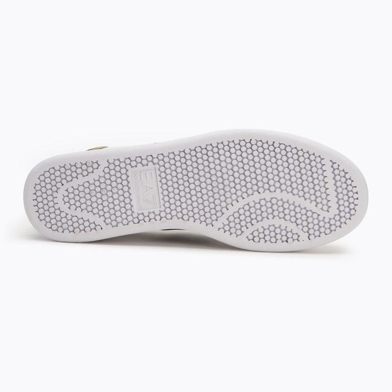 Buty EA7 Emporio Armani Classic Logo white/ black/ gold 4