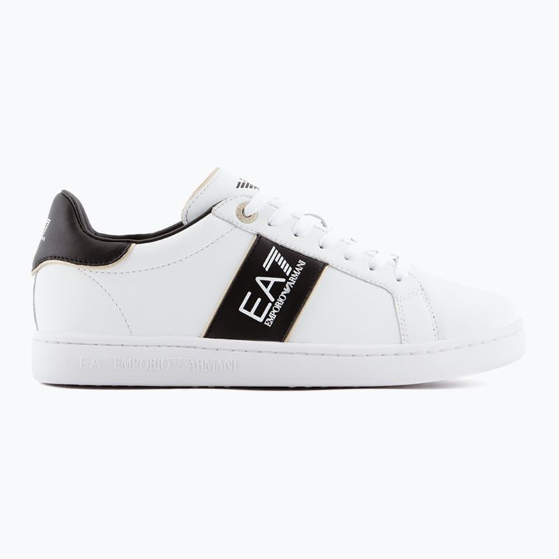 Buty EA7 Emporio Armani Classic Logo white/ black/ gold 9