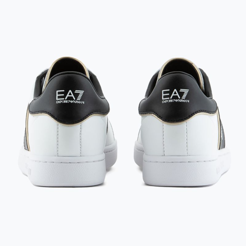 Buty EA7 Emporio Armani Classic Logo white/ black/ gold 10