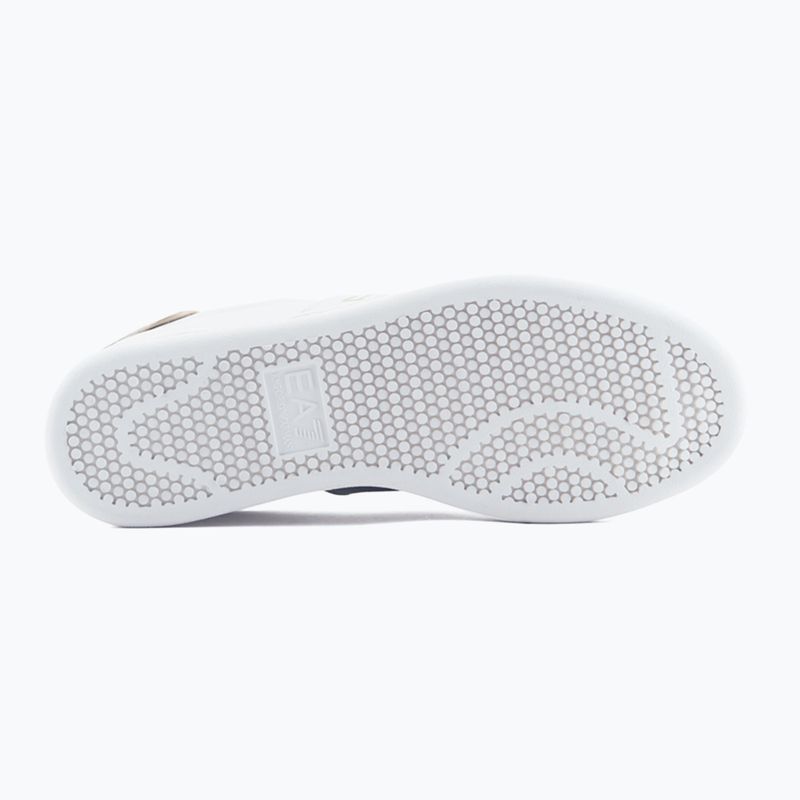 Buty EA7 Emporio Armani Classic Logo white/ black/ gold 11