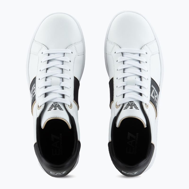 Buty EA7 Emporio Armani Classic Logo white/ black/ gold 12