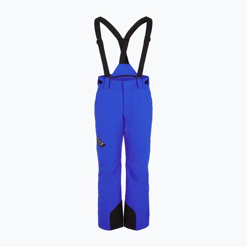Spodnie narciarskie męskie EA7 Emporio Armani Pantaloni 6RPP27 new royal blue