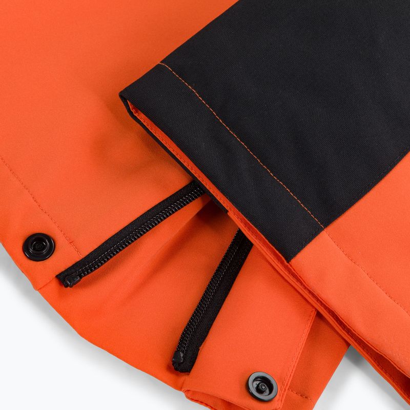 Spodnie narciarskie męskie EA7 Emporio Armani Pantaloni 6RPP27 fluo orange 6