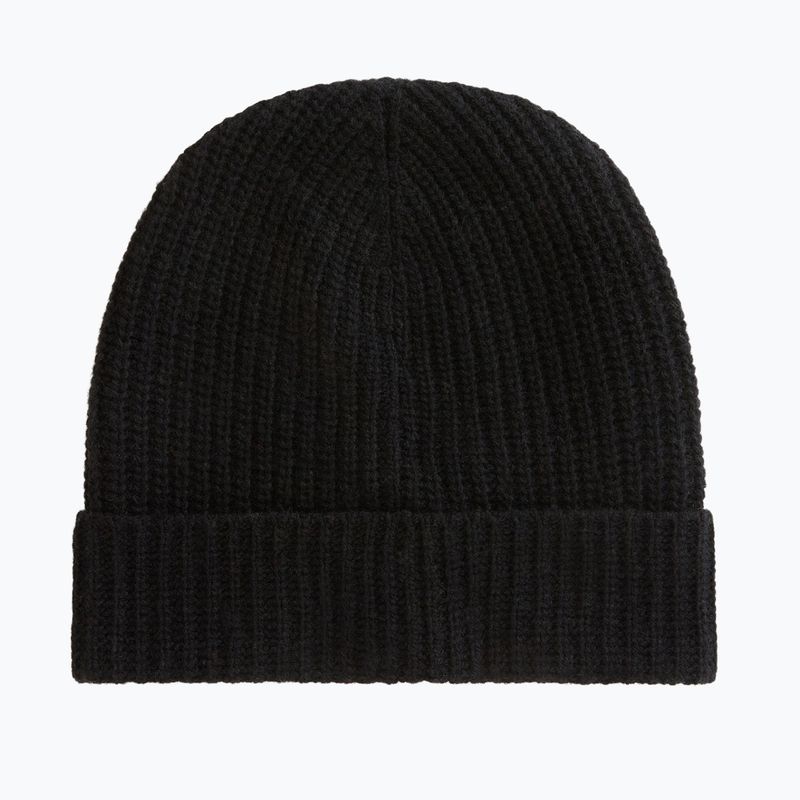 Czapka zimowa męska Woolrich Knitted Ribbed Beanie black 2