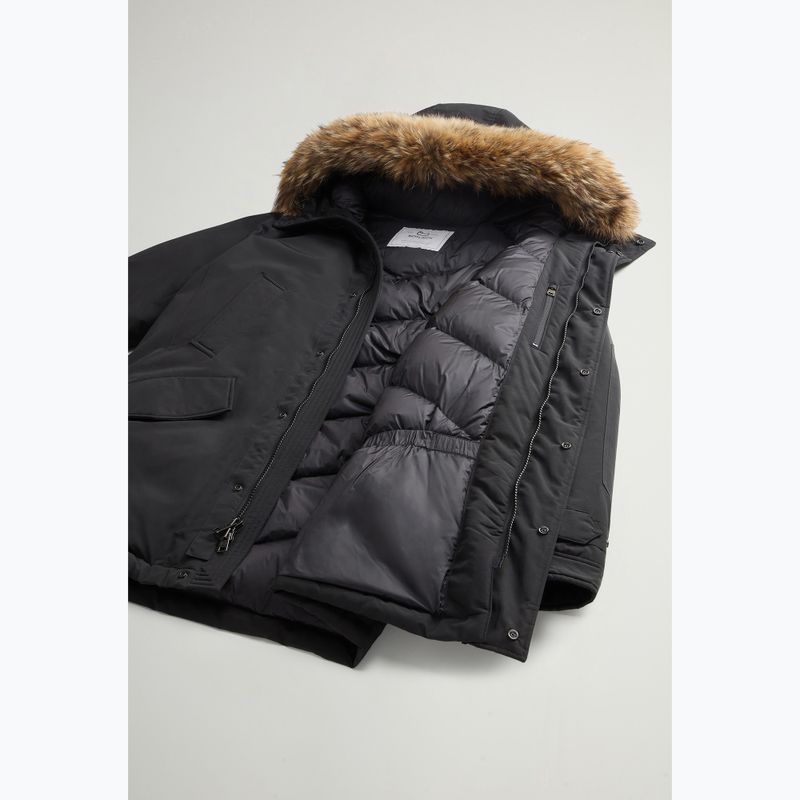 Kurtka męska Woolrich Polar High Collar Fur black 6