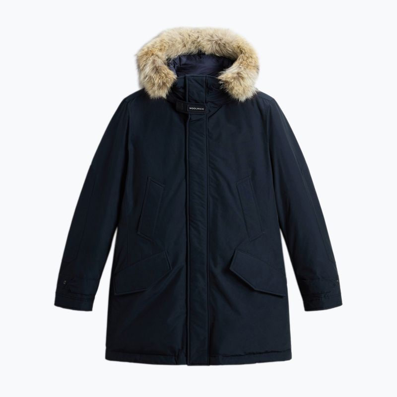 Kurtka męska Woolrich Polar High Collar Fur melton blue 5