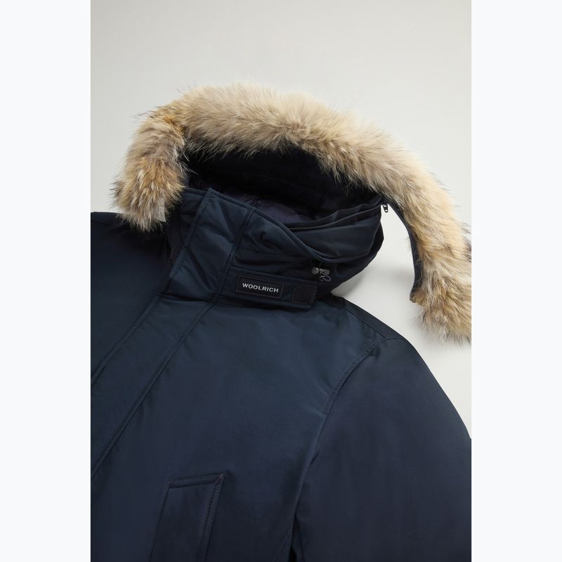 Kurtka męska Woolrich Polar High Collar Fur melton blue 8