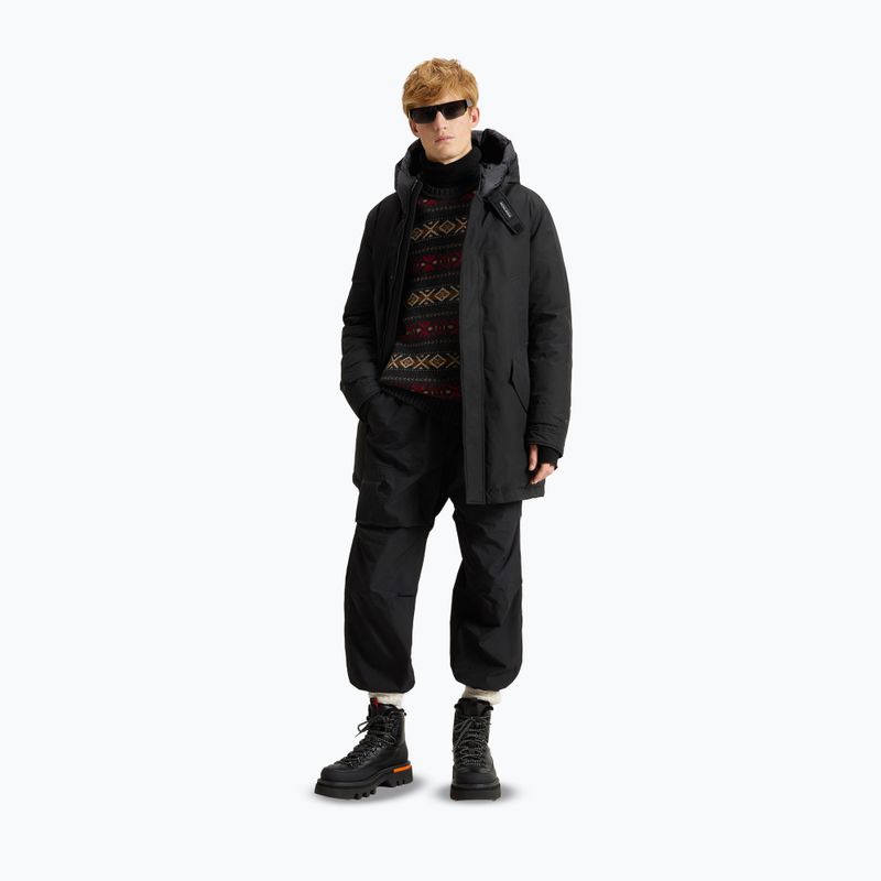 Kurtka męska Woolrich Polar High Collar black 2