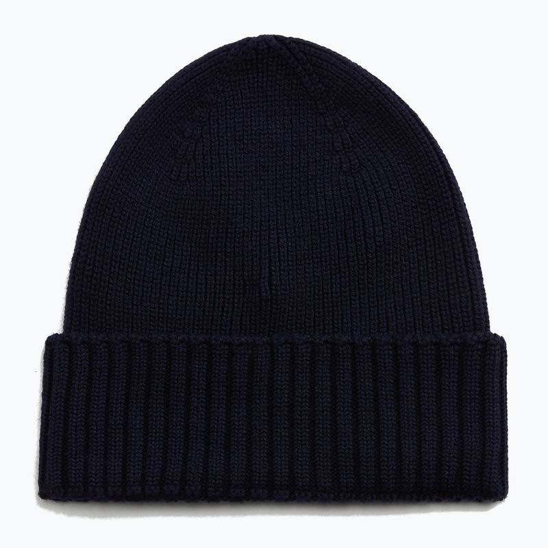 Czapka zimowa męska Woolrich Legacy Patch Beanie melton blue 2