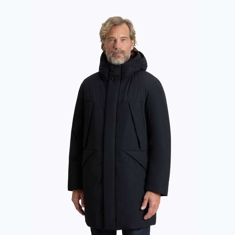 Kurtka męska Kurtka Woolrich Matt Stretch Teton Puffer black