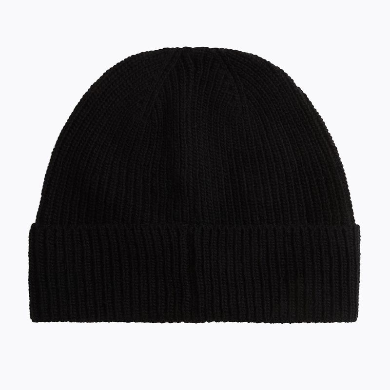 Czapka zimowa męska Woolrich Knitted Ribbed Beanie black 2