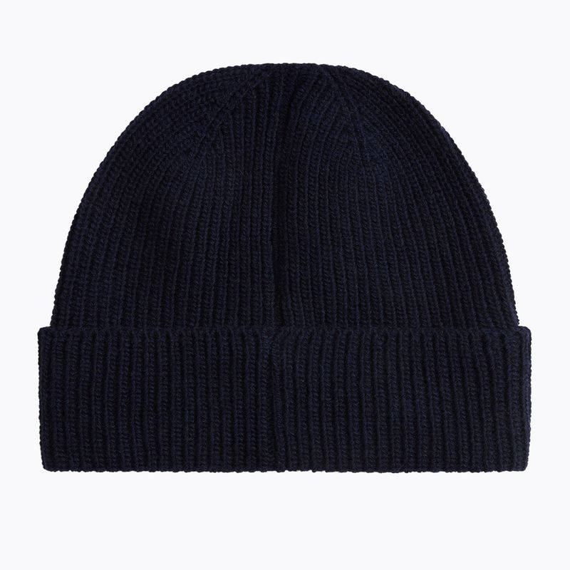 Czapka zimowa męska Woolrich Knitted Ribbed Beanie melton blue 2