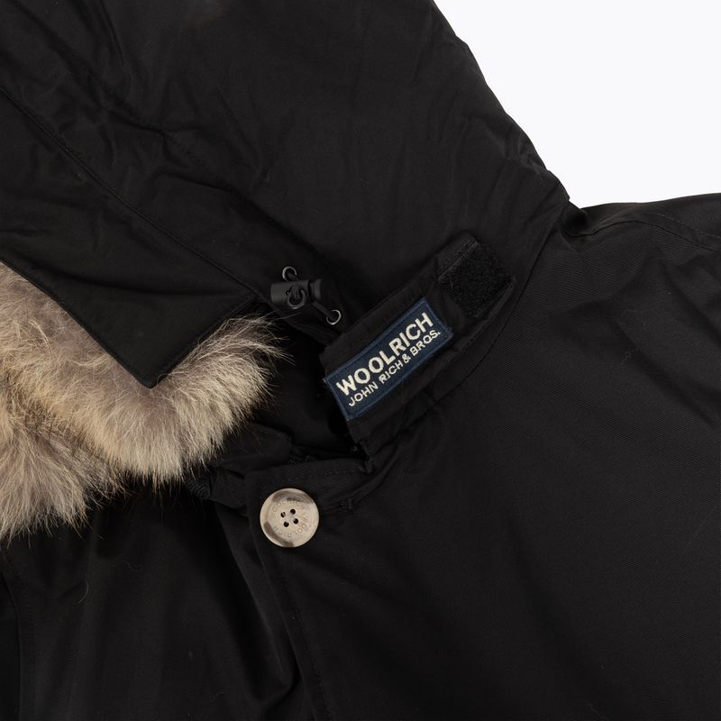 Kurtka ocieplana męska Woolrich Arctic Detachable Fur Anorak black 4