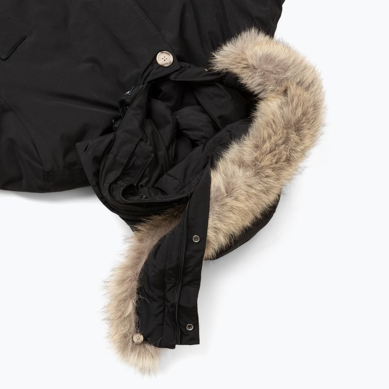 Kurtka ocieplana męska Woolrich Arctic Detachable Fur Anorak black 7